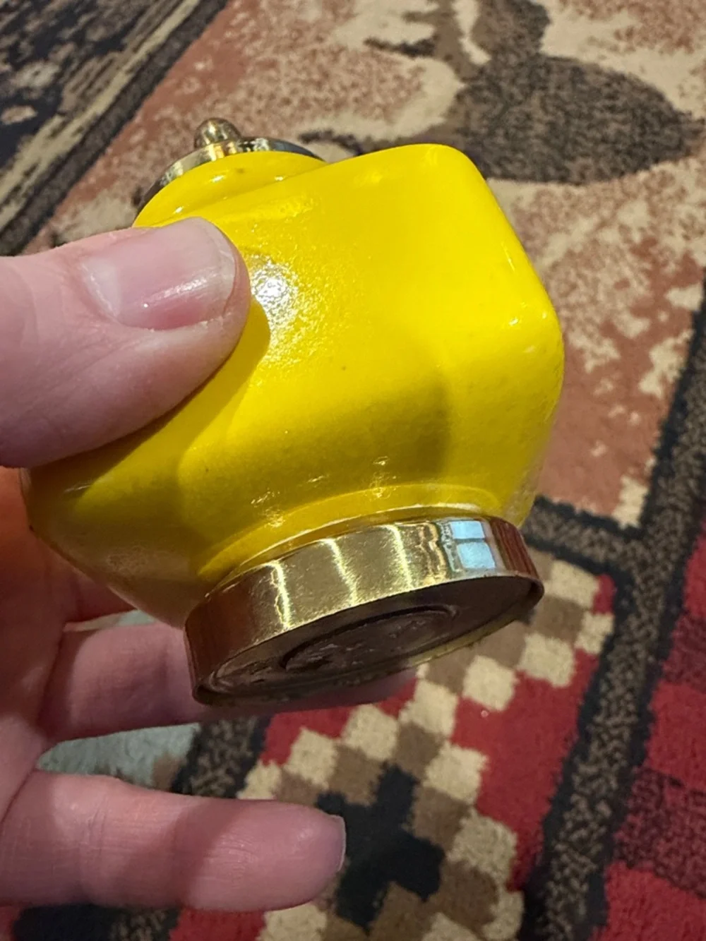 Vintage made in Italy, handheld spice grinder